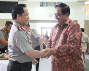 Peluncuran dan Bedah Buku Karya Prof Dr Awaloedin Jamin Dihadiri Kapolri