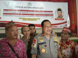 Polda Kalteng Hadiri Seminar Kebangsaan