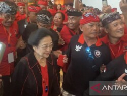 Minta Kader PDI Perjuangan Bali tidak Takut Dilemahkan Lawan, Megawati: Ada Karmapala Satyam Eva Jayate