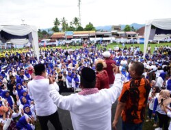 Ribuan Masyarakat Padang Pariaman Banjiri Acara Deklarasi Suhatribur dan Yosdianto