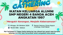 SMPN 4 Banda Aceh Angkatan 1997 Gelar Reuni Akbar dan Family Gathering